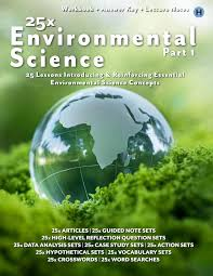 25x Environmental Science Workbook Lecture Notes by Independent Author